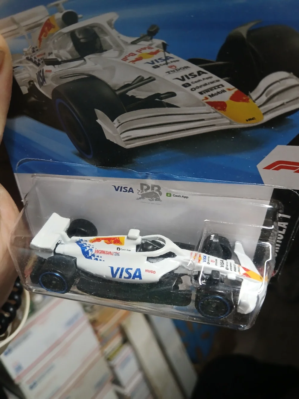 2026 Hot Wheels Formula 1 series die-cast model (number 68/250, 2/5) featuring t
